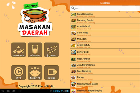 Aplikasi Masak