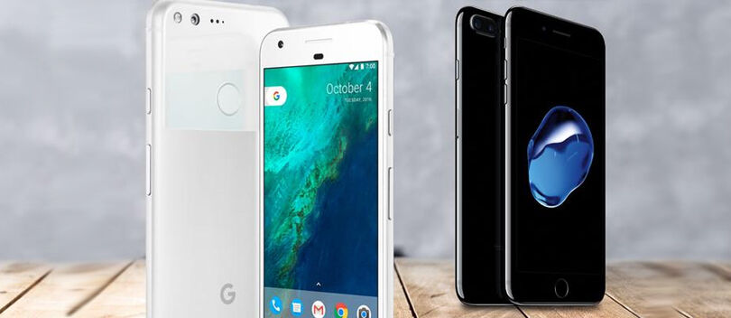 Google Pixel Dan Iphone 7