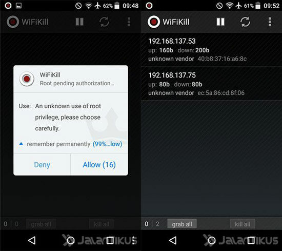 Aplikasi Android Terlarang