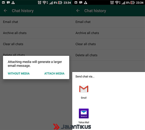 Cara Backup Percakapan Whatsapp 4