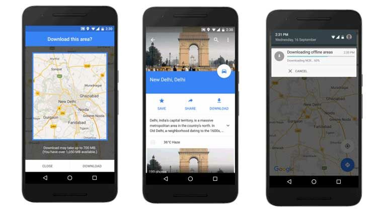 Google Maps Offline