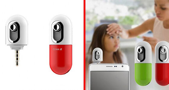Thermometer Aksesoris Smartphone Unik