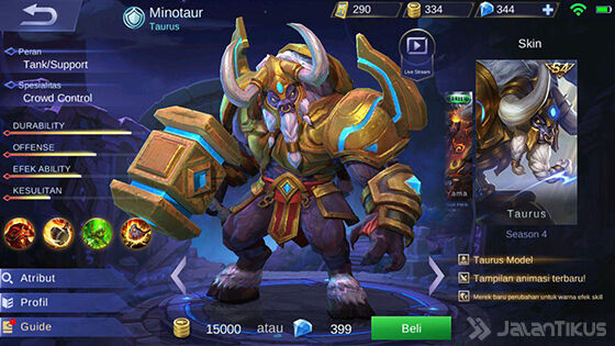 Skin Season 4 Mobile Legends 44240