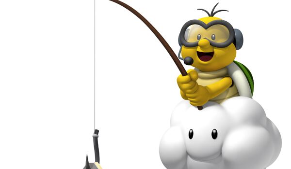 Fishin Lakitu Mario Kart 7 9ecd0