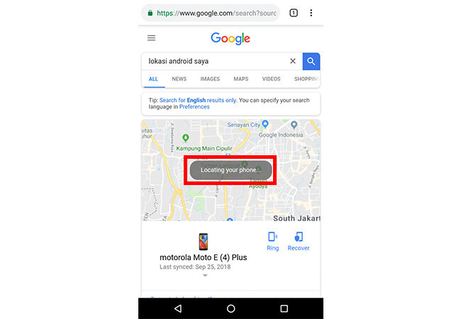 Lokasi Android 2 3 C3307