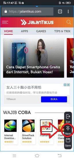 Cara Screenshot Vivo 5 81b72