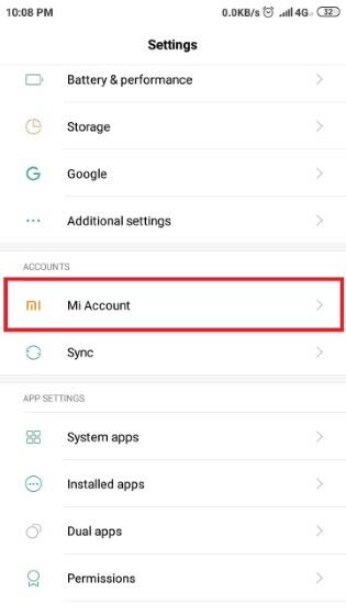 Langkah Tiga Hapus Akun Mi 0be0f