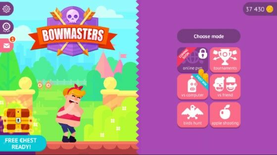 Bowmaster Mod Apk Diamond 1b6c1