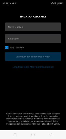 Cara Daftar Instagram Dengan Email 80049