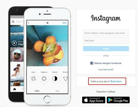 Cara Daftar Instagram Tanpa No Hp E4a76