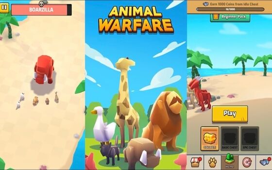 Download Animal Warfare Mod Apk Grafis Yang Menarik E785c