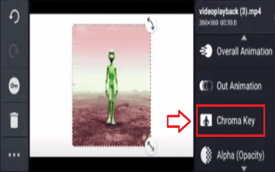 Cara Menghilangkan Background Video Aktifkan Chroma Key A6101