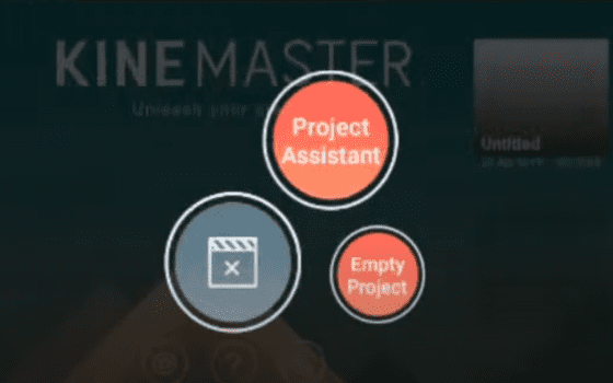 Cara Menghilangkan Background Video Buka Kinemaster Lalu Empty Project D5d31