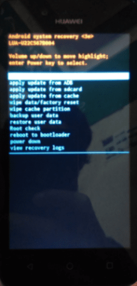 Cara Mengatasi Hp Huawei Error 2a3e2