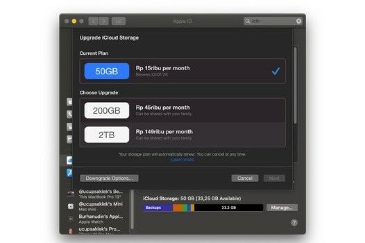 Cara Beli Icloud Storage Pakai Dana 6756e