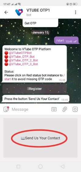 Cara Daftar Vtube Melalui Telegram B1a96
