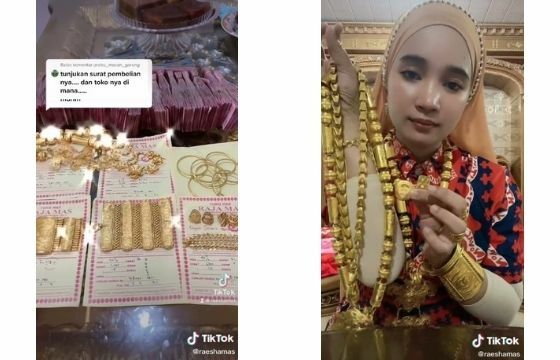Raesha Mas Pamer Koleksi Emas Di Tiktok 97bbb