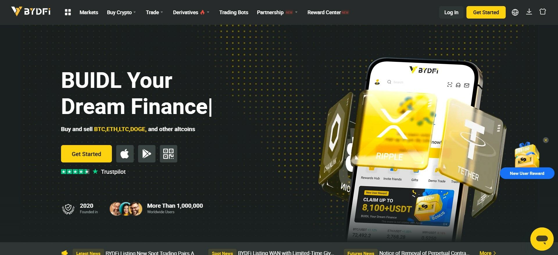 BYDFi Crypto Exchange 2 8813d