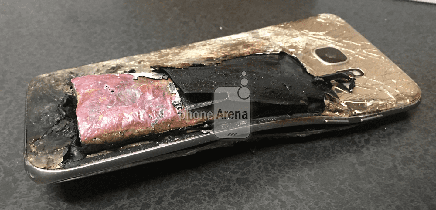 Samsung Galaxy S7 Edge Meledak 1