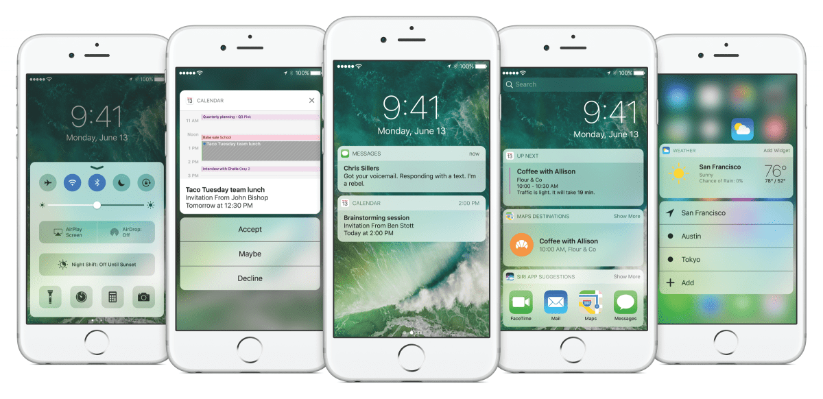 Fitur Ios 10
