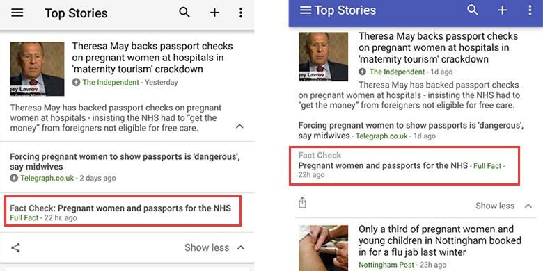 Google Fast Check