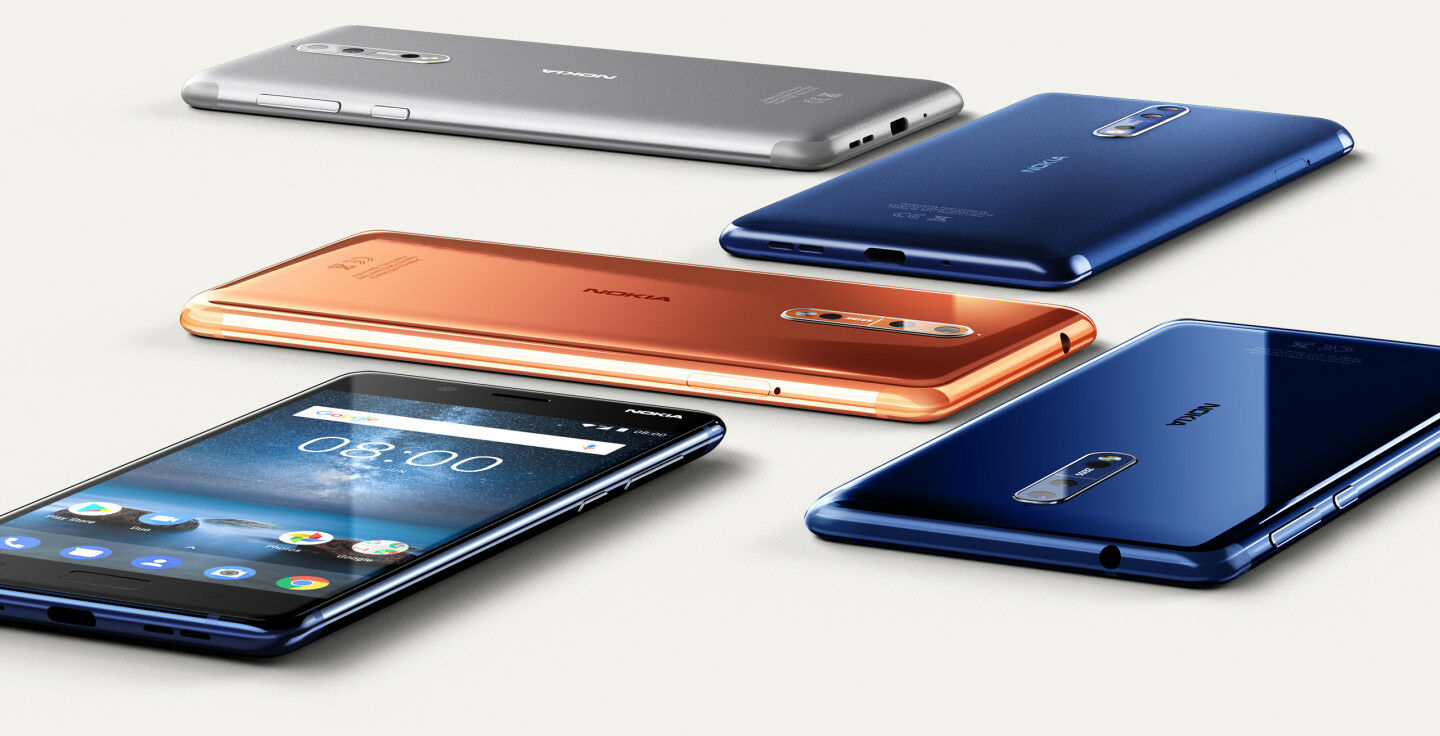Smartphone Kecil Terbaik Nokia 8