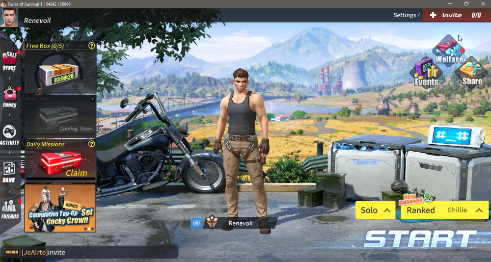 Cara Main Rules Of Survival Di Pc 6ok