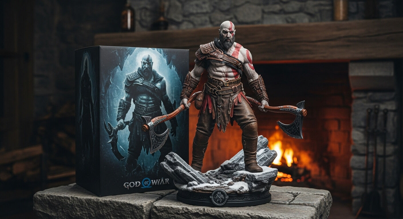 Foto Figurine Ai God Of War 0625a