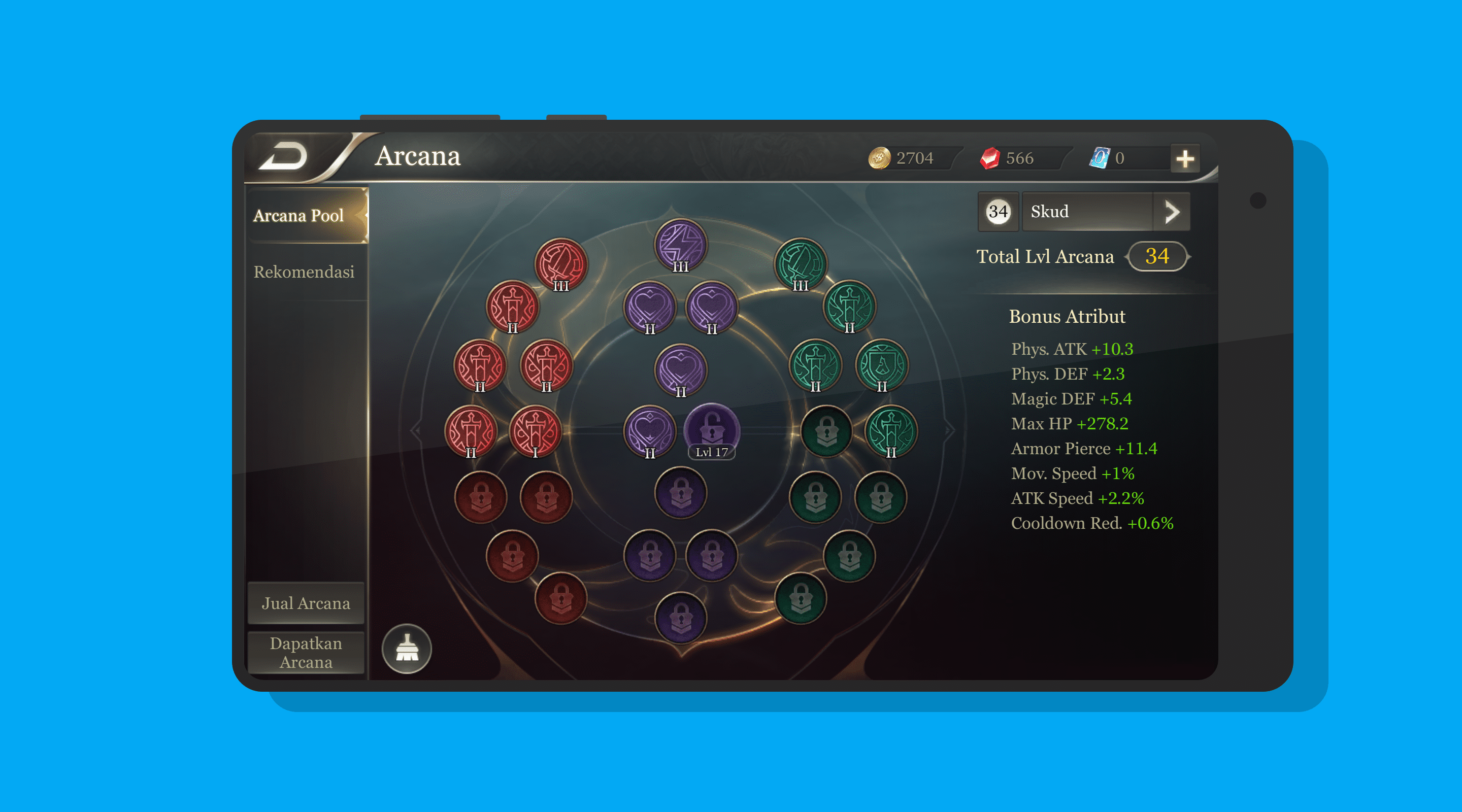 Cara Mengatur Arcana Arena Of Valor Aov 5
