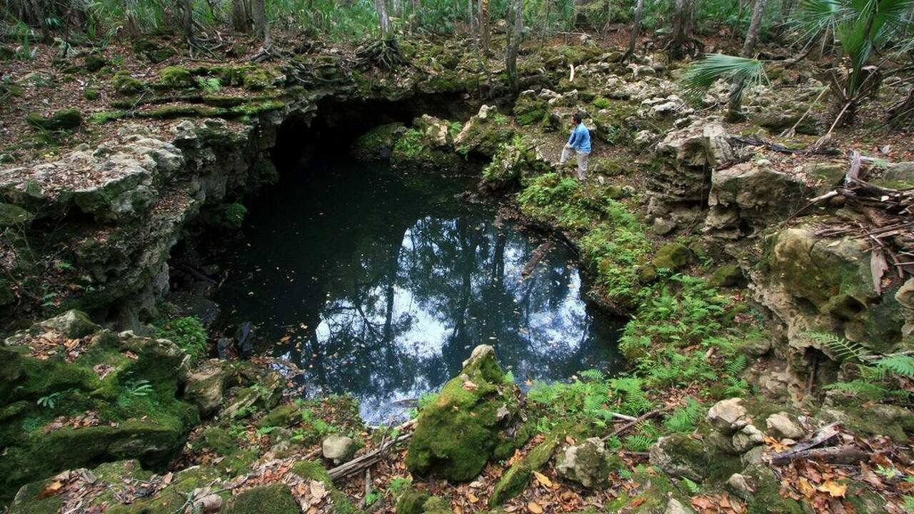 Lubang Dalam Di Sungai Aucilla Aad10