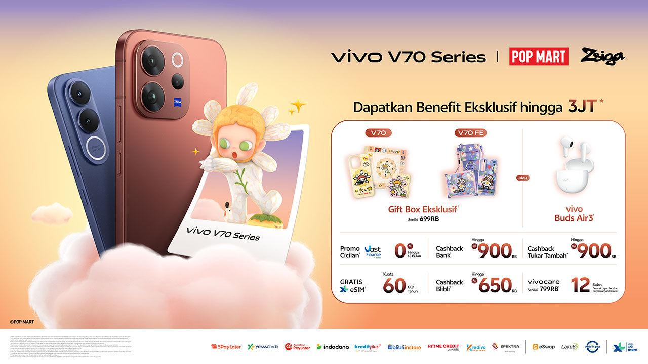 Nikmati Ragam Promo Eksklusif Dan Benefit Lengkap Pada Periode Pre Order Vivo V70 Series C271c