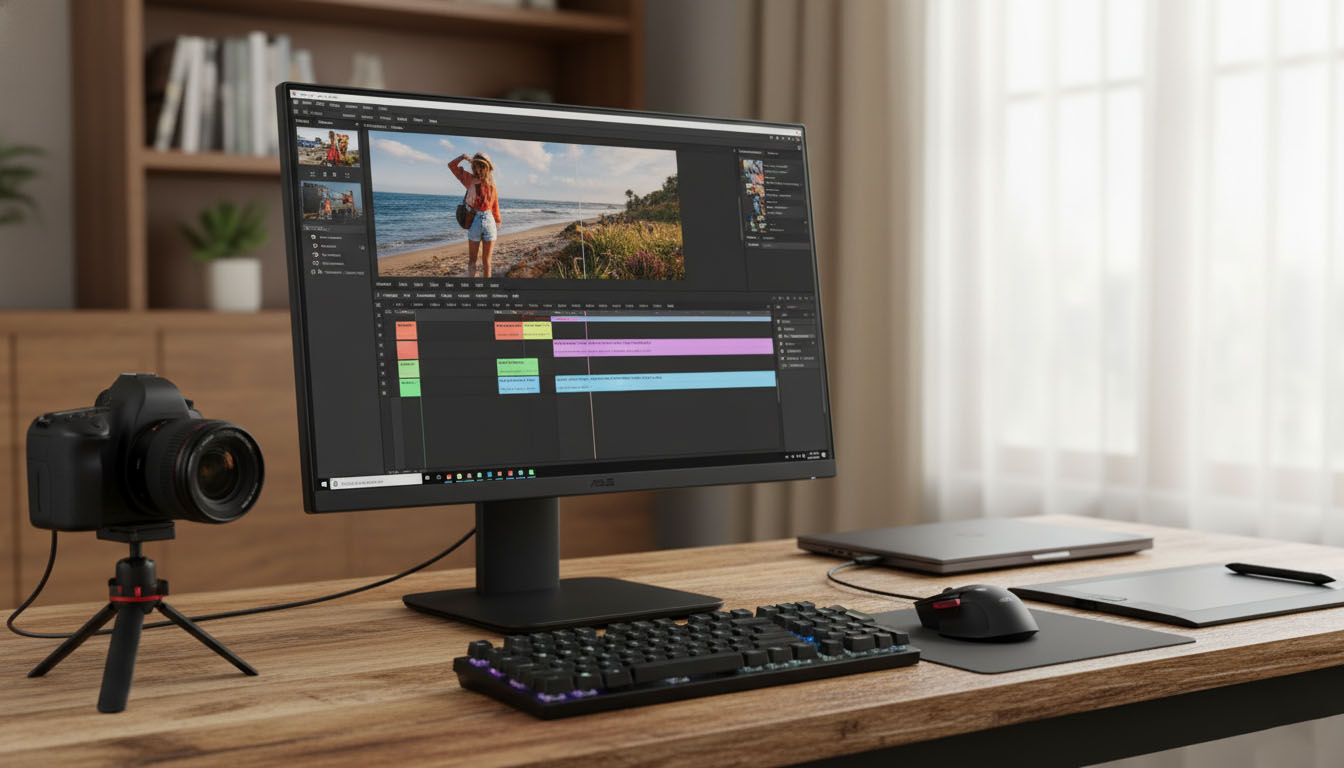ASUS Aio V440 Work Scenario Content Creation 74097