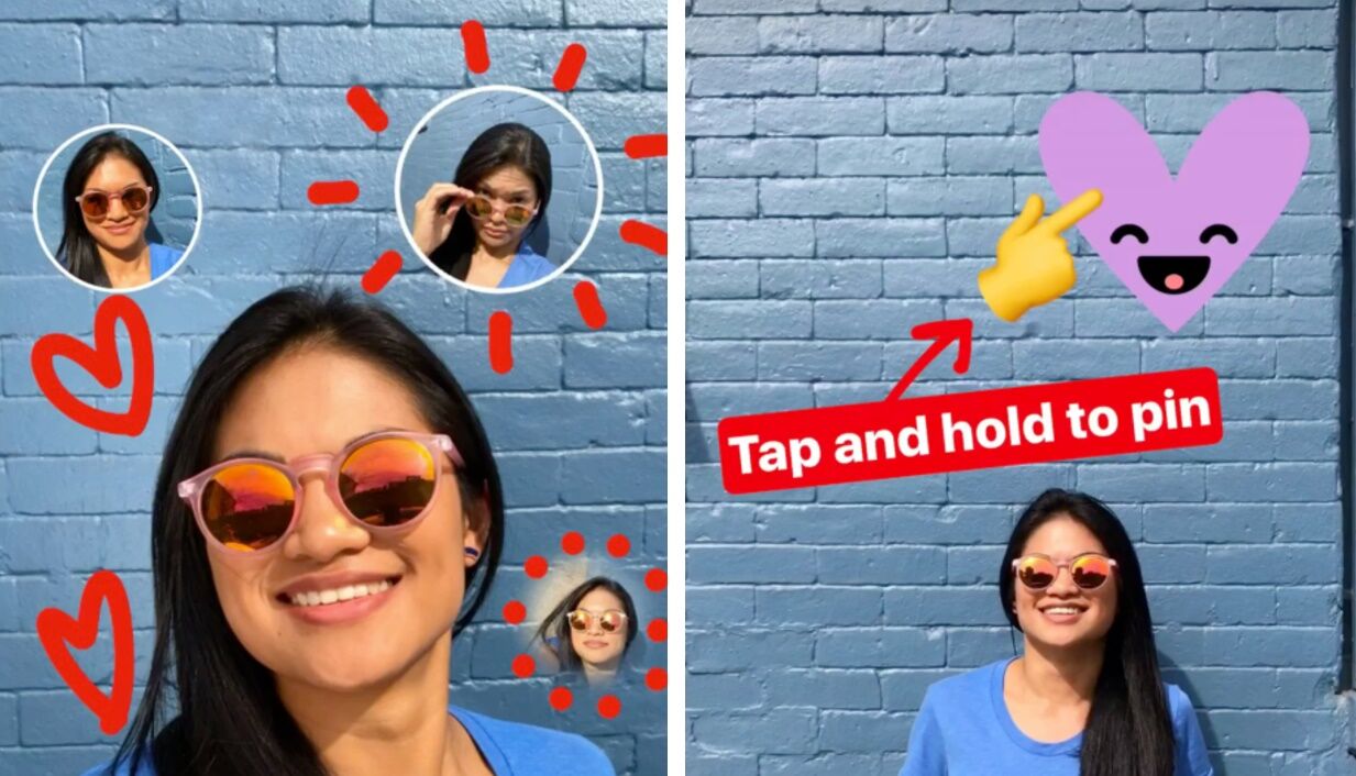 Instagram Selfie Stickers