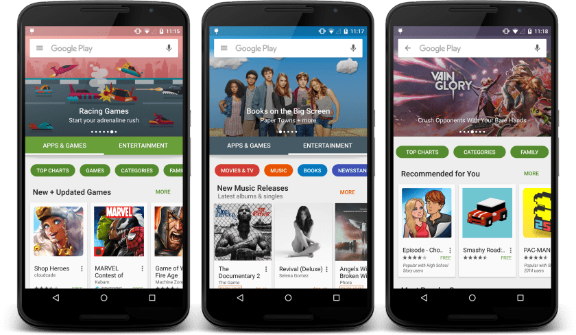 Google Play Store 2015