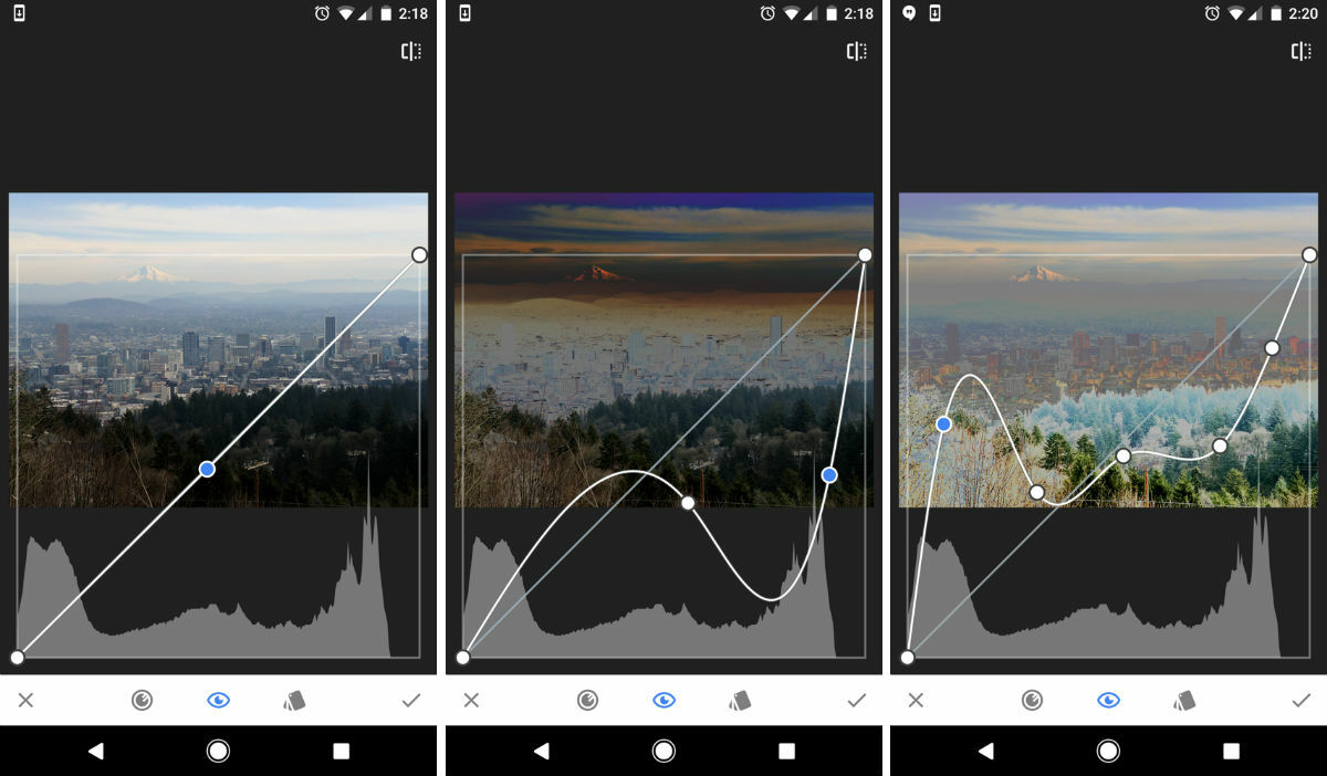 Update Curve Snapseed 2