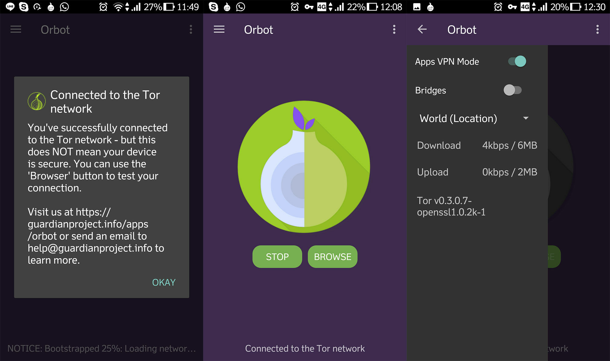 tor browser android orbot hydra