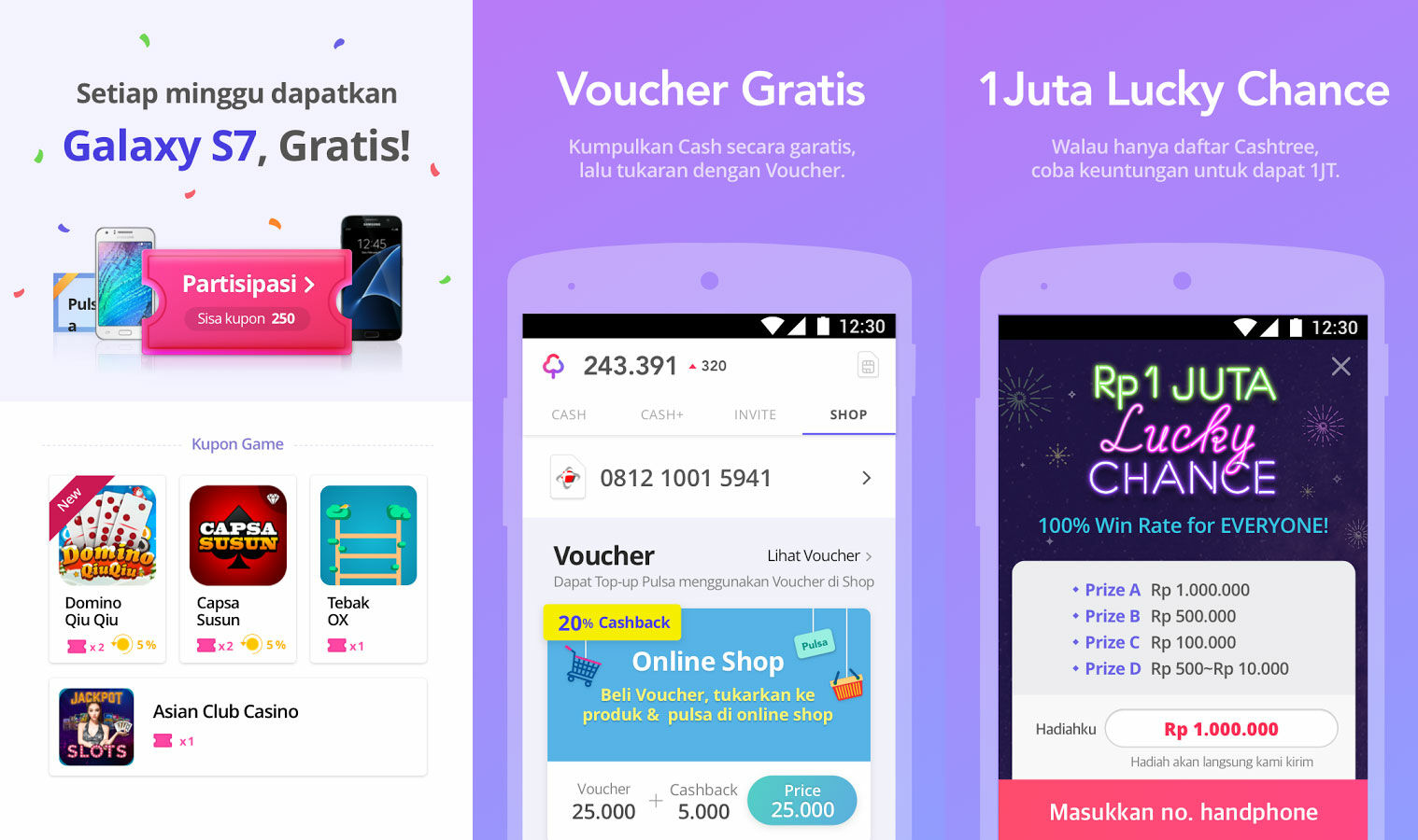 Aplikasi Android Paling Seru Cashtree