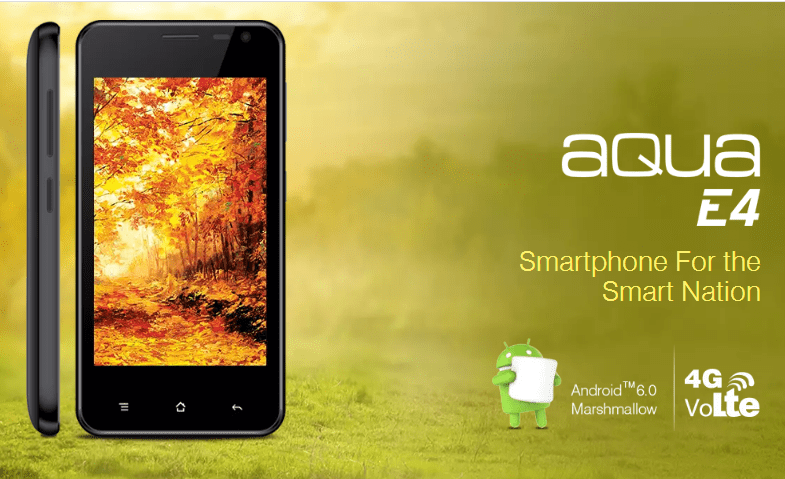 Foto Intex Aqua E4 Fitur