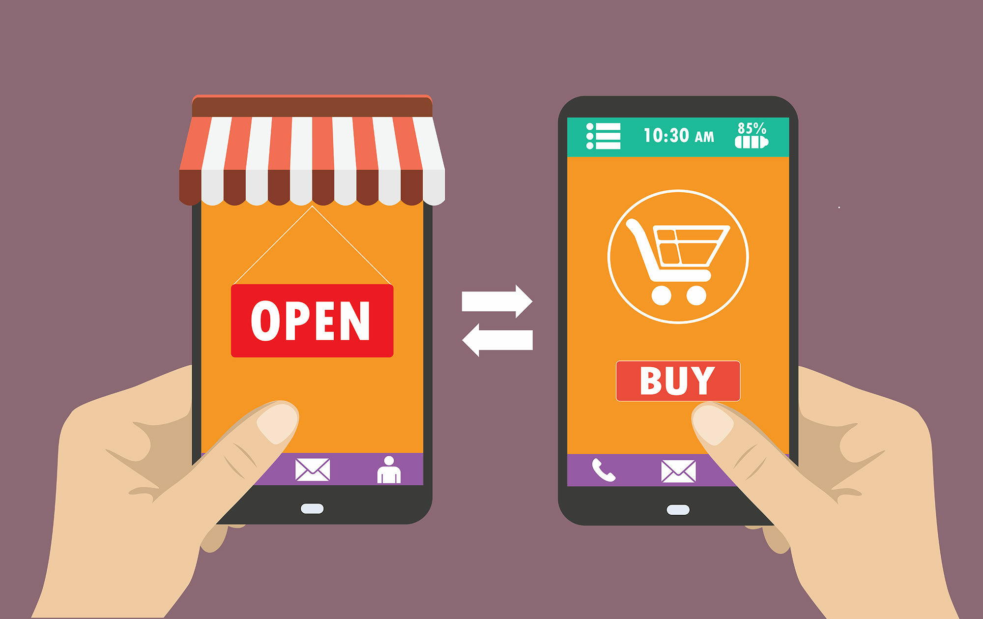 Smartphone Untuk Belanja