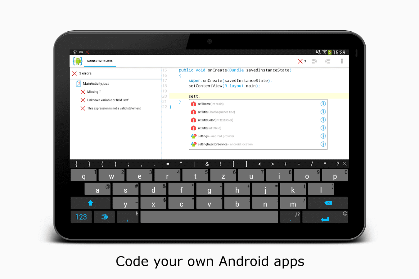 Aide Aplikasi Untuk Membuat Aplikasi Di Android