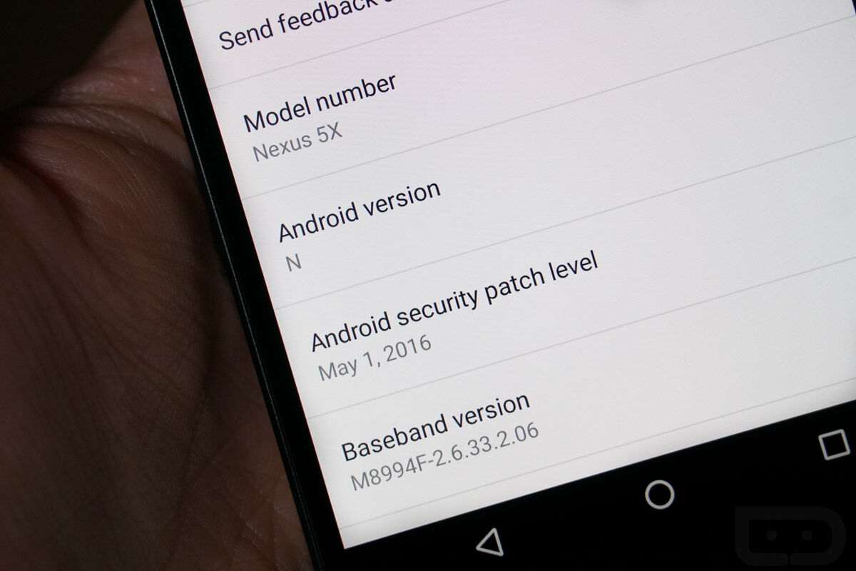 Android Update Security Patch