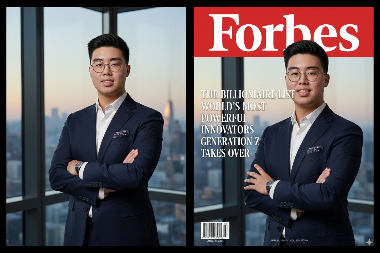 Prompt Foto Cover Majalah Gemini Ai Forbes A5b83