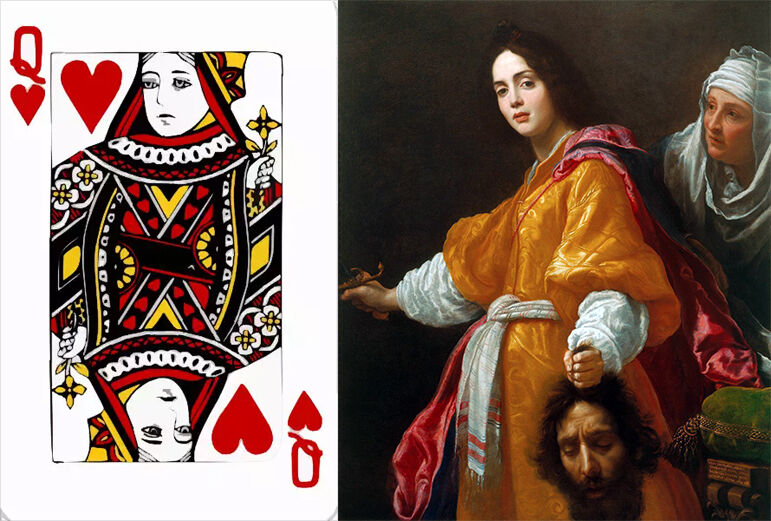 Queen Of Spade Hearts Hati