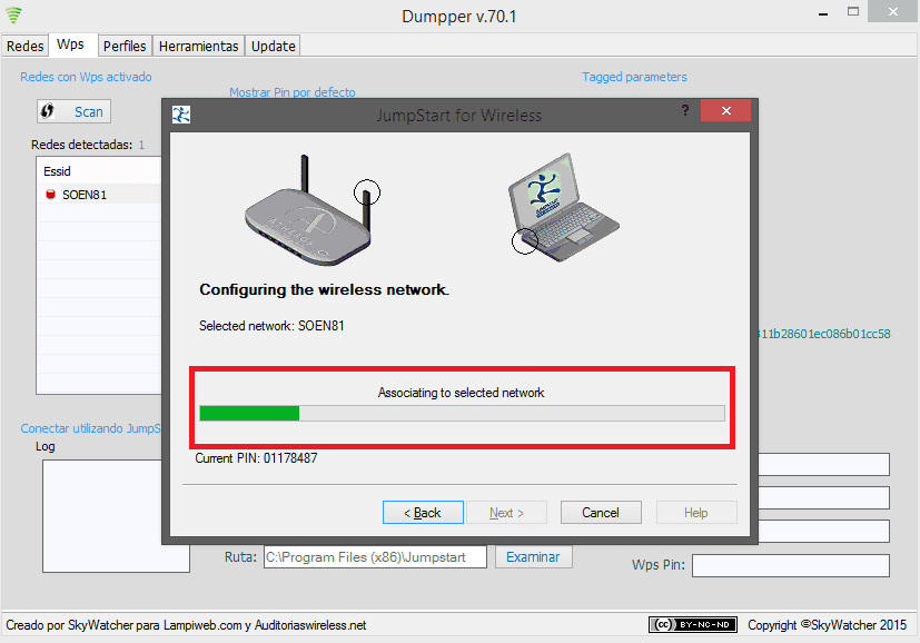 hack wifi with dumpper and jumpstart original