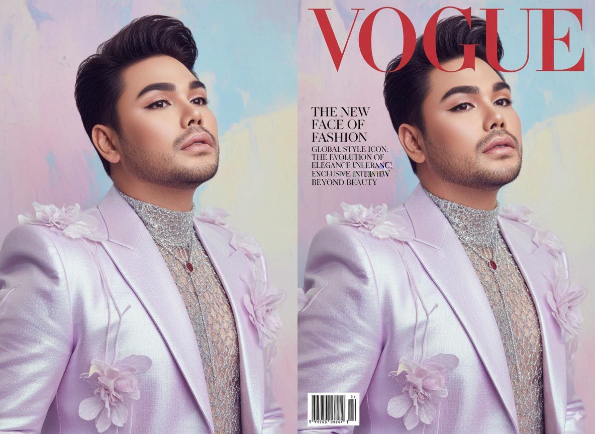Prompt Foto Cover Majalah Gemini Ai Vogue Dc596