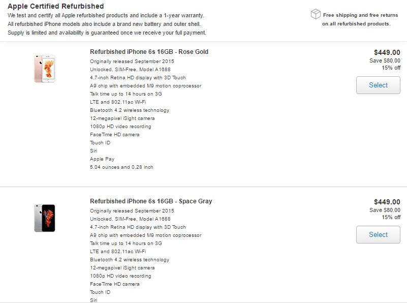 Apple Jual Iphone Refurbished 1