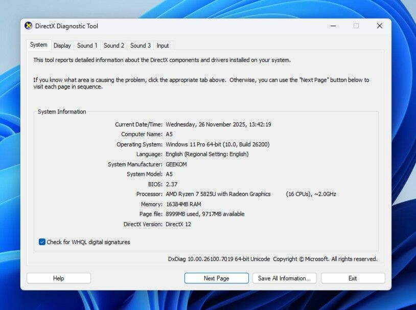 GEEKOM A5 Specs 24a31