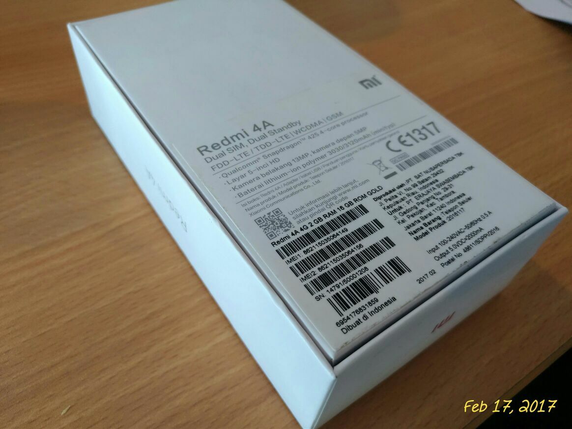 Xiaomi Redmi 4a Buatan Indonesia