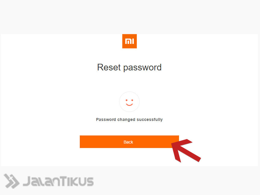 Lupa Password Akun Xiaomi 7