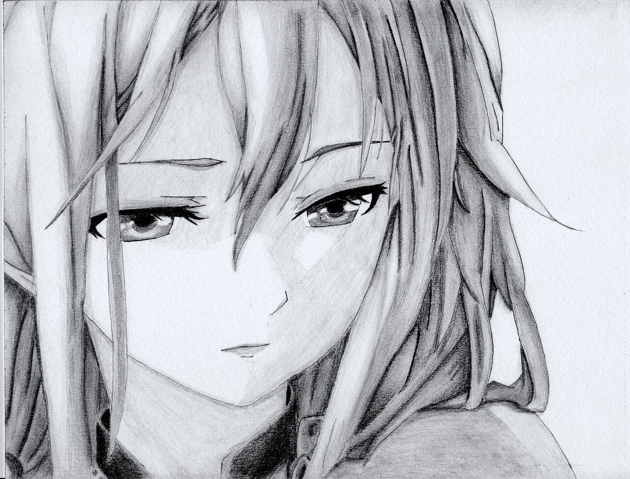 Pencil Drawing Anime 1c95f